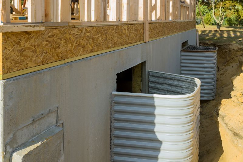 Completed Basement Egress Window